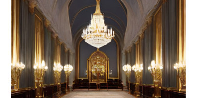 Освітлюємо простір: Погляд на Види та Особливості Сучасних Великих Люстр